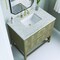 James Martin Vanities Emmeline 36in Single Vanity, Pebble Oak w/ 3 CM Eternal Jasmine Pearl Top D100-V36-PBO-3EJP - alternate 3